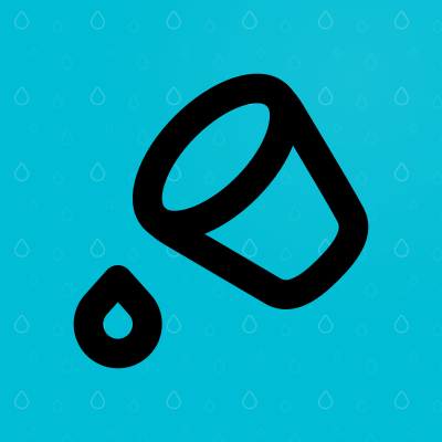 LinkedIn Logo mit Turquoise-Hintergrund