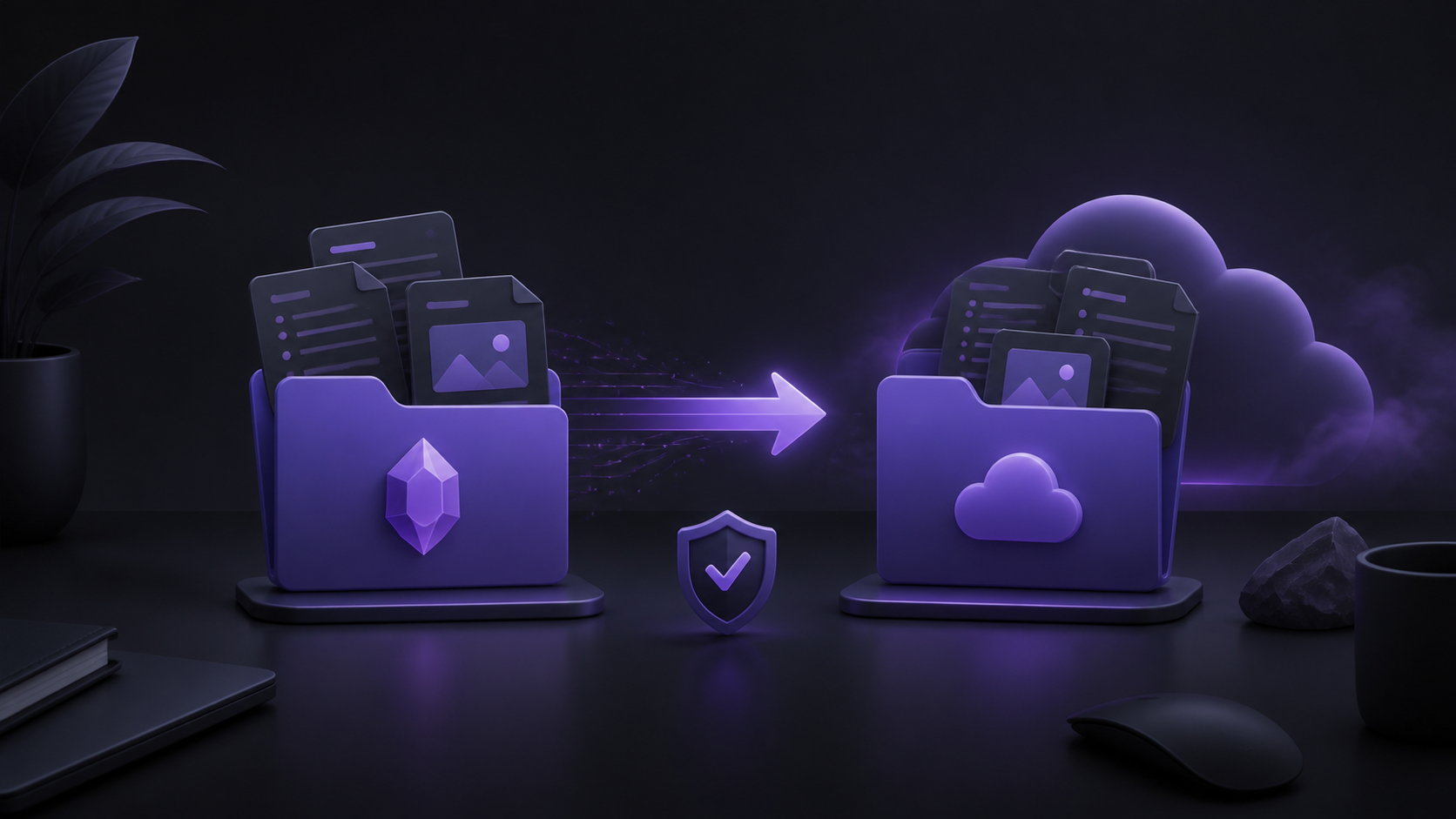 Vault Mirror safely mirrors an Obsidian vault to a local cloud-synced folder.