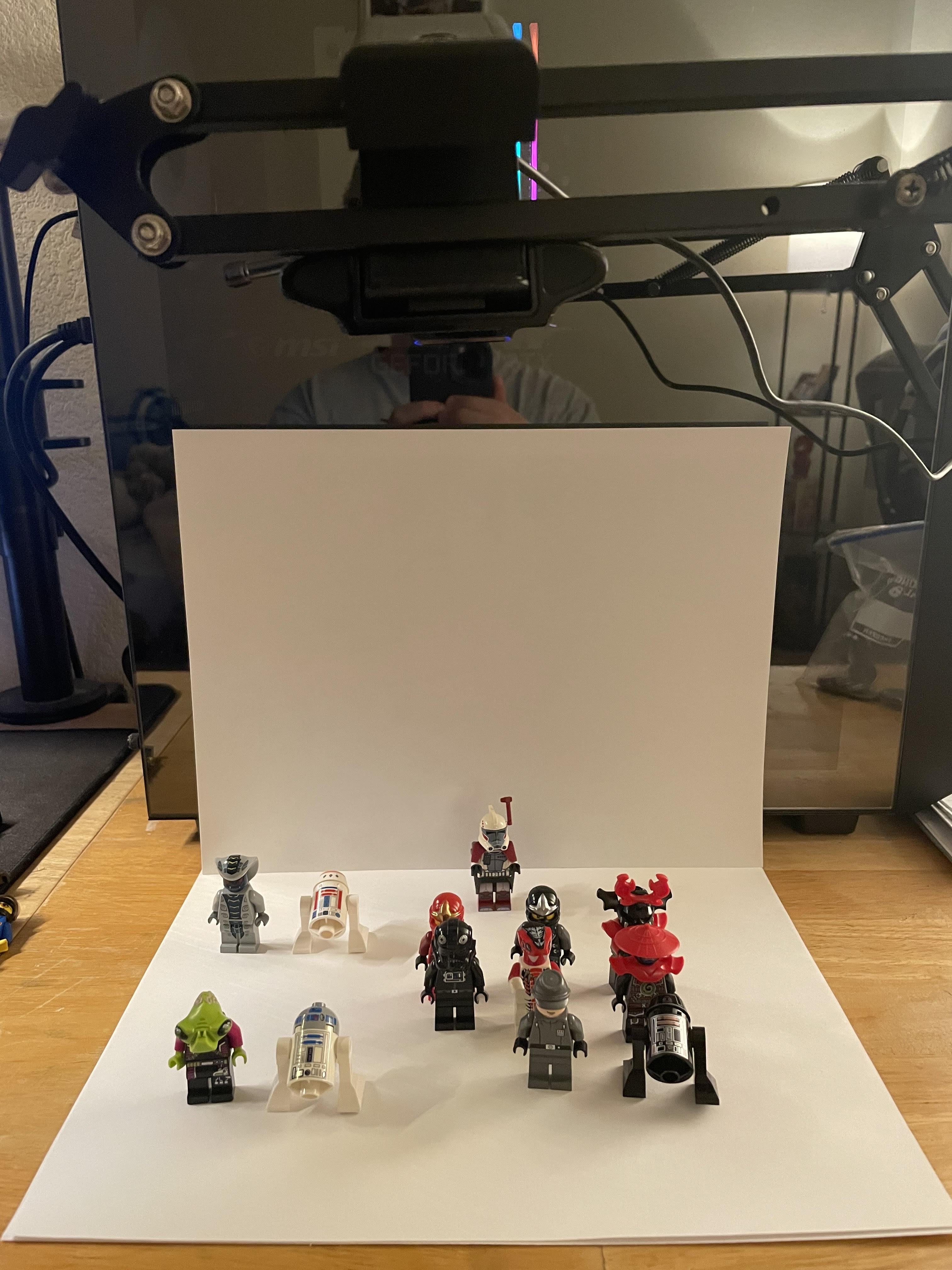 Webcam and hardware setup for grid occupancy detection