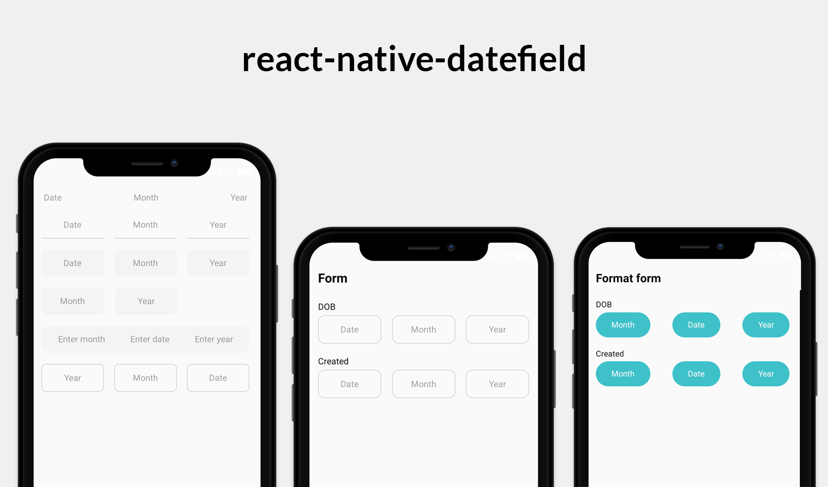 react-native-datefield