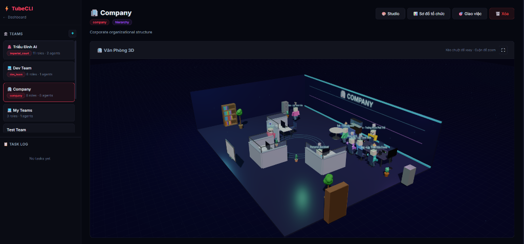 3D Studio Agent Teams
