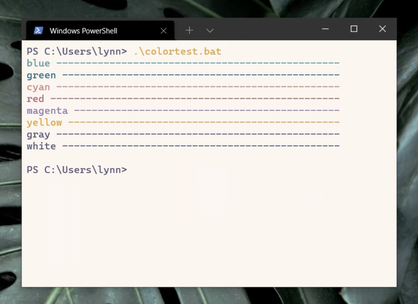 Rosé Pine Dawn for Windows Terminal