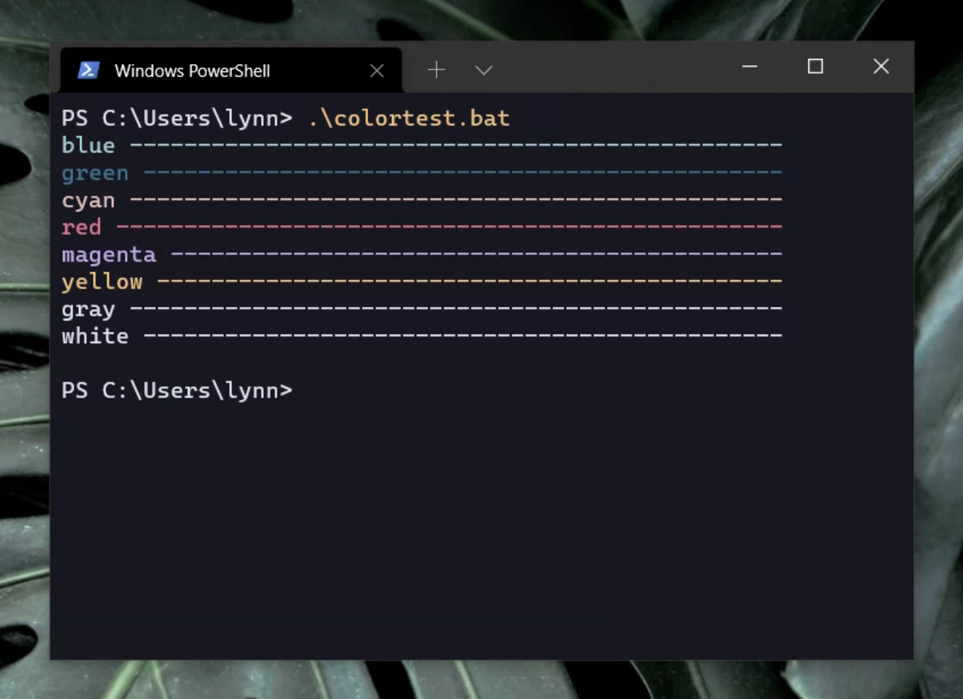 Rosé Pine for Windows Terminal