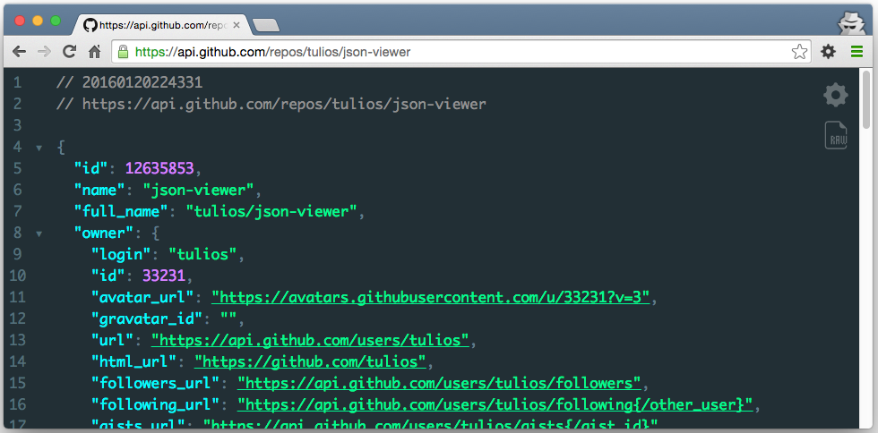 json editor chrome