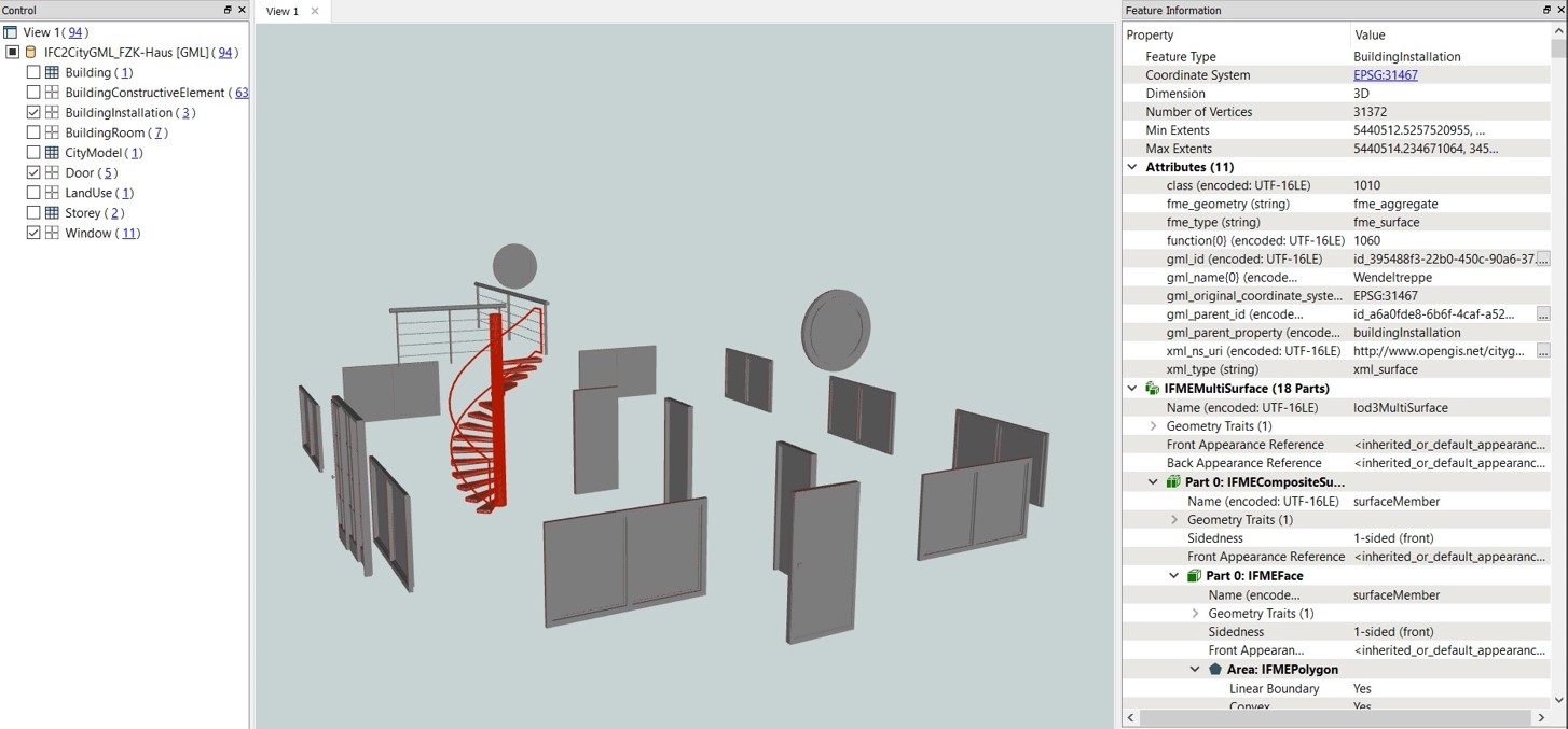 FZKHaus - BuildingInstallations, Doors, and Windows