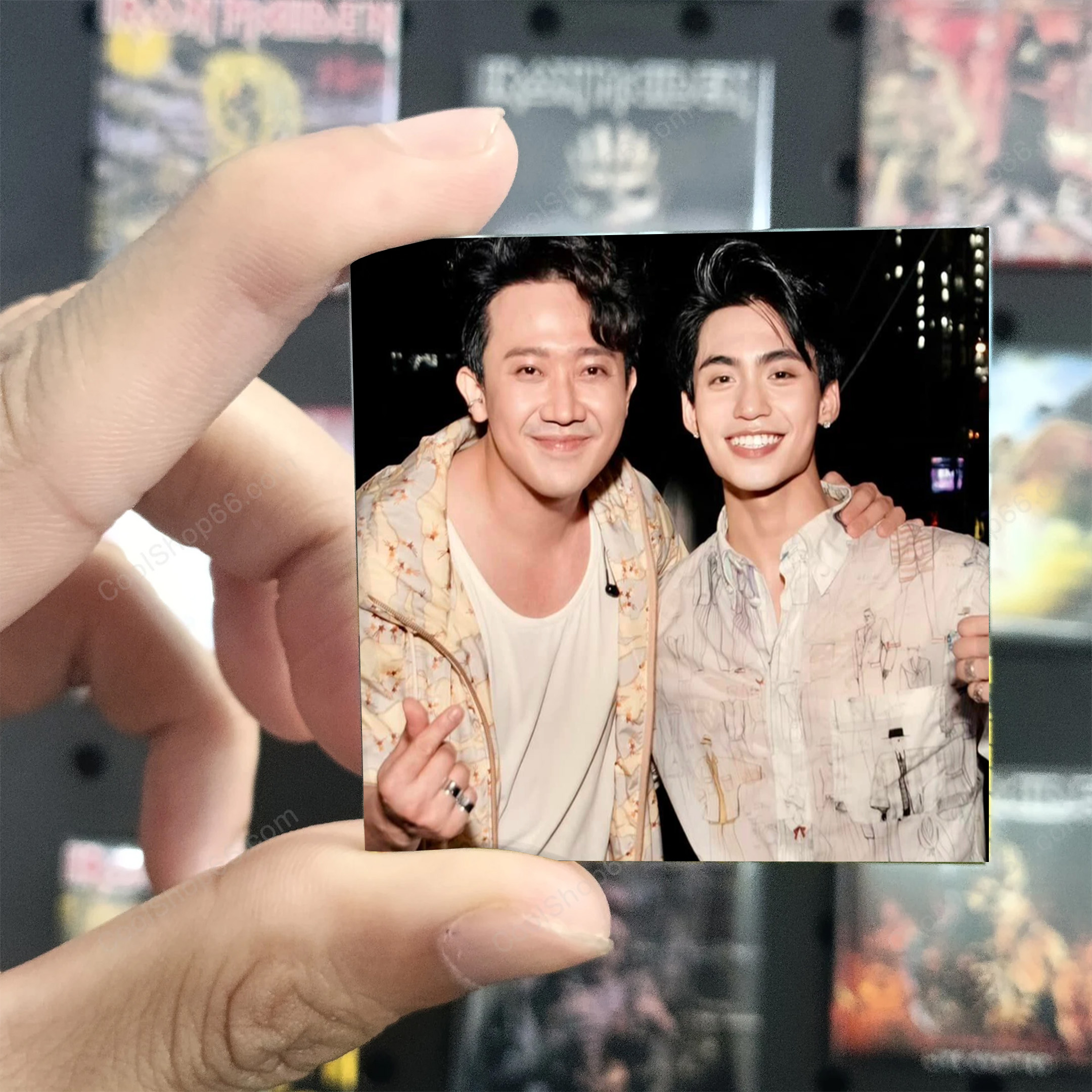 Tạo ảnh thần tượng