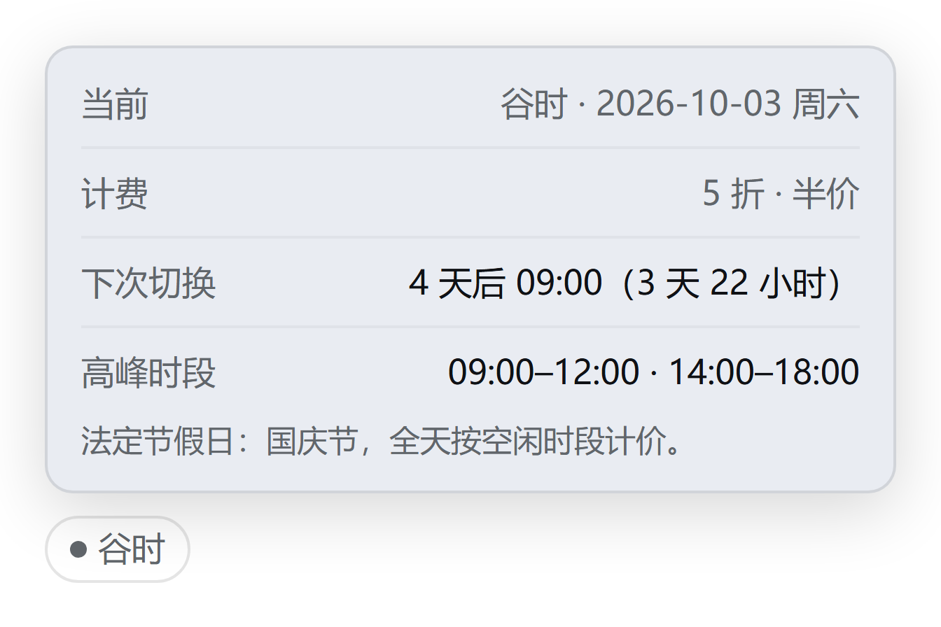 卡片:中文空闲