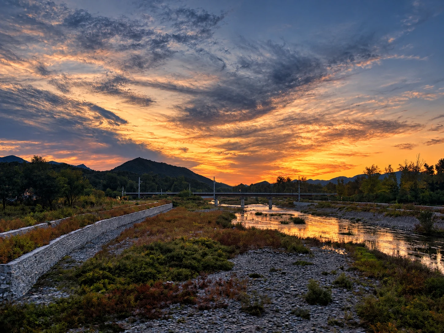 A · River Dusk