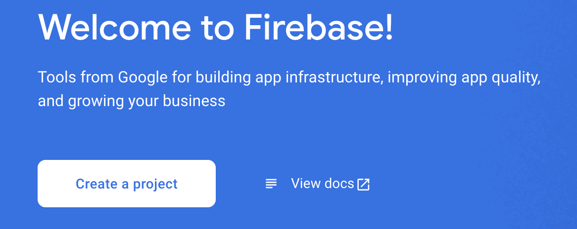 Firebase Project