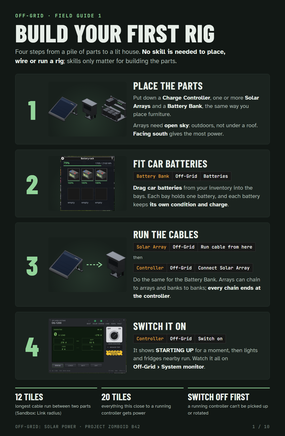 Build your first rig