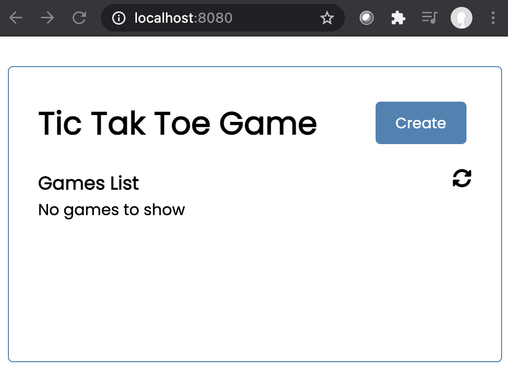 Game List Screen