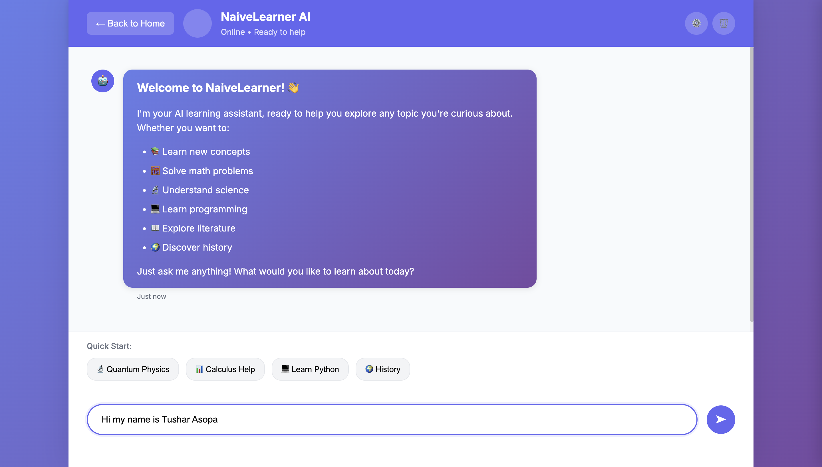 GitHub - tushar-cmd/chatbot · GitHub