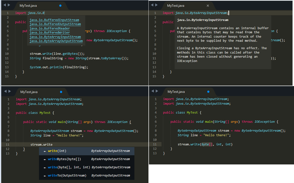 java features