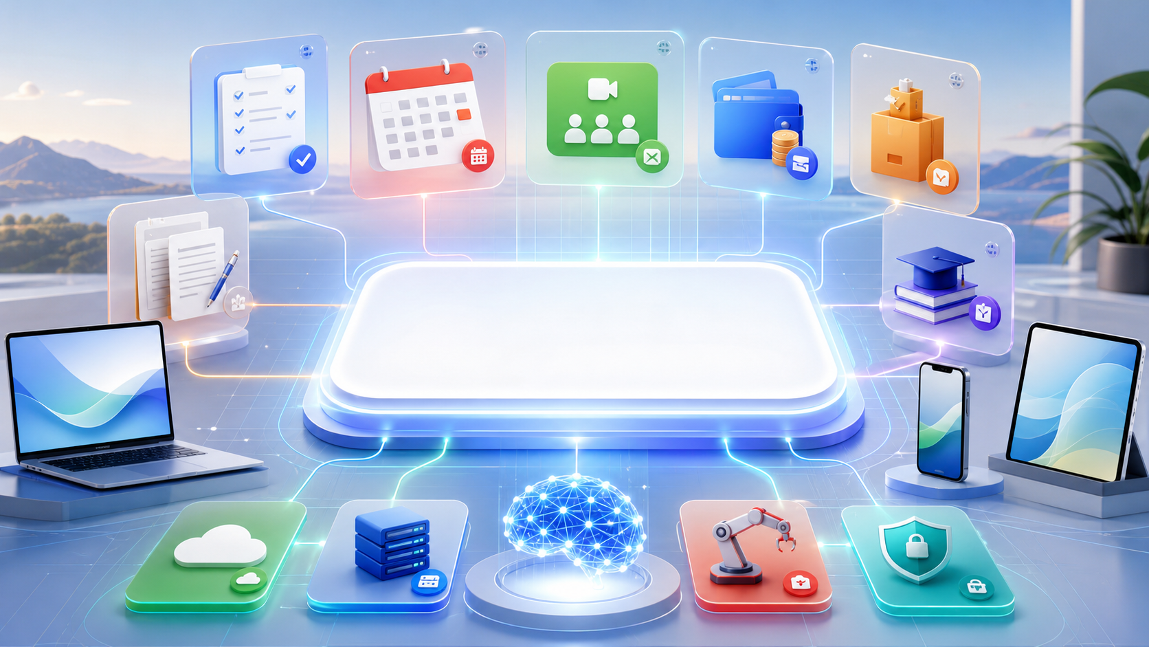 Tuturuuu unified workspace marketing hero
