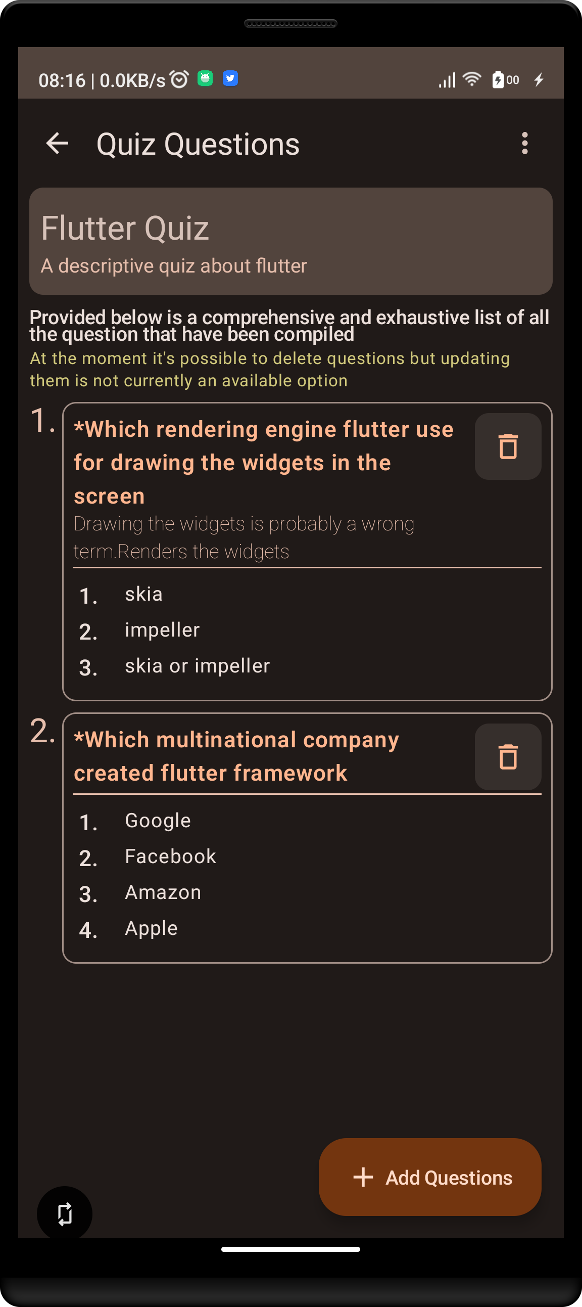Theses are some of the **screenshots** for the app. For more ...