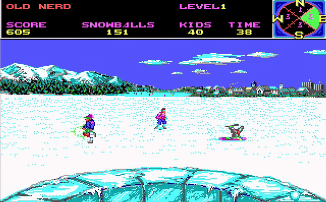 Snowball War gameplay
