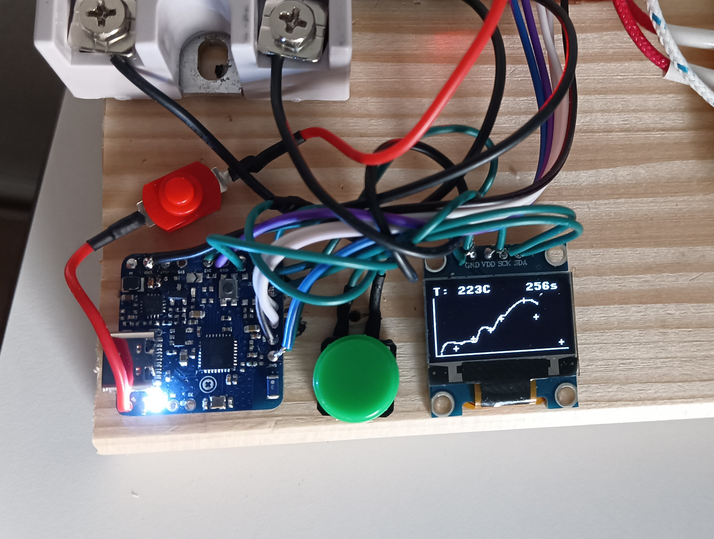 Reflow Plate OLED Detail