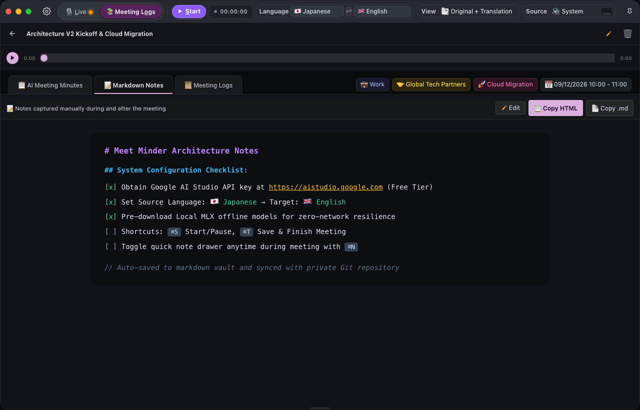 Obsidian-Style Markdown Notes