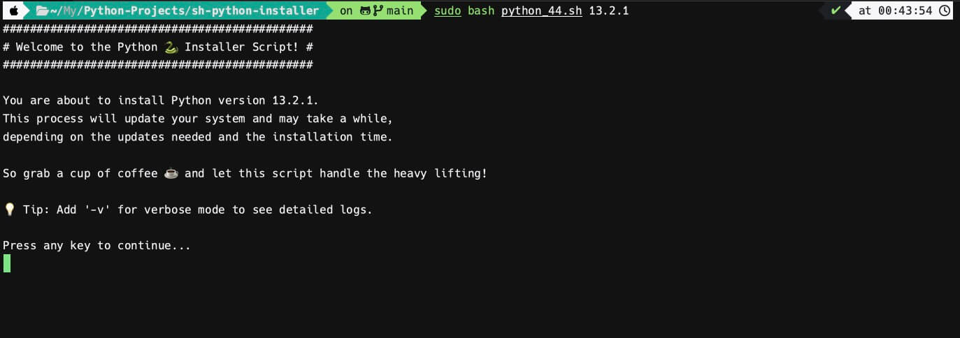 Python Installer