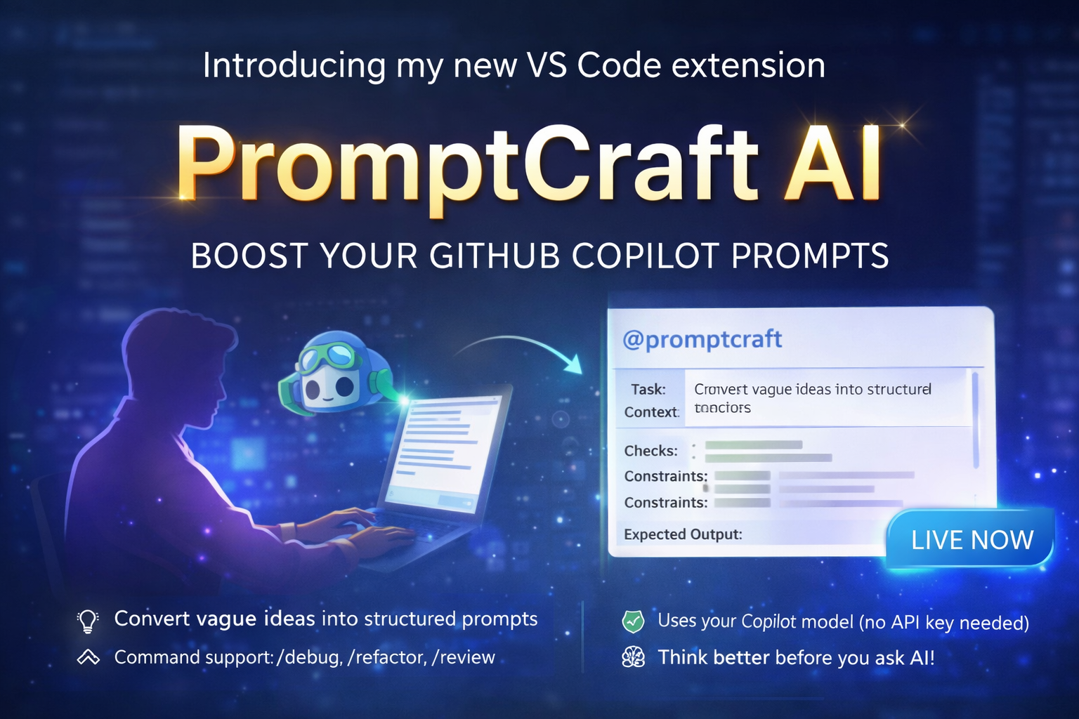 PromptCraft AI Banner