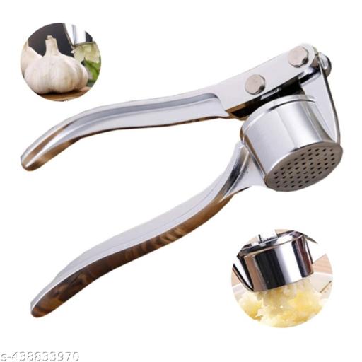 Stainless Steel Garlic Crusher For Kitchen Use | Kitchen Tool | Garlic Crusher | Garlic Presser | Garlic Masher - Akry Store 