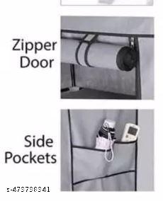 DIY Collapsible Shoe Rack with 4 Shelves, Plastic Storage Stand, Black - Akry Store 