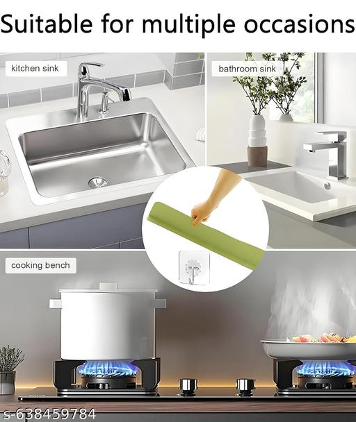 Silicone Kitchen Sink Splash Guard (1 Pack) – Waterproof Backsplash Protector for Island, Countertop & Stove | Oil, Water & Stain Resistant, Easy to Clean, Durable - Akry Store 