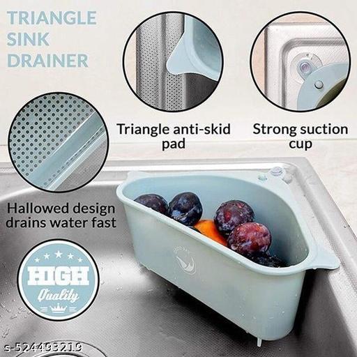 Sink Corner Filter Basket for Food Waste Collection - Akry Store 