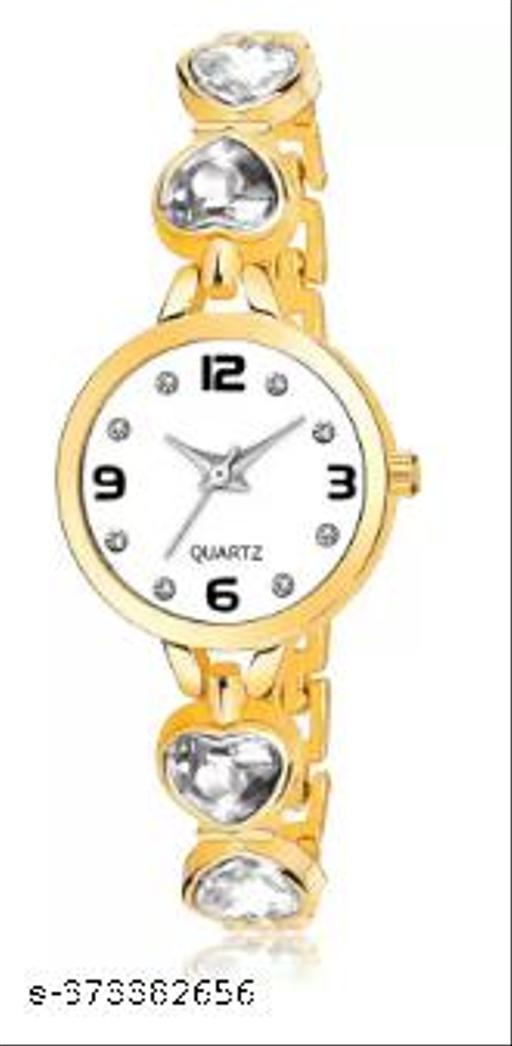 Revivo Fancy Designer Metal Belt Watches combo with Cosmic Diamond Watch for Women  - REVIVO