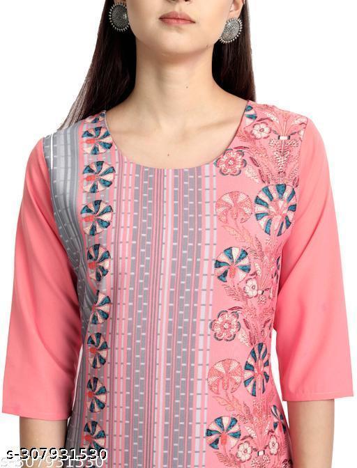Revivo Stylish Printed 4 Kurti On Lowest Price & Best Quality - REVIVO
