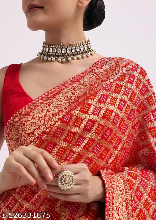 Best Selling Dola Silk Bandhani Saree - ALL 4 YOU