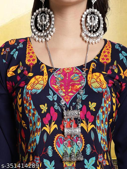 Women's Printed Kurta straight, Multicolor Kurta, kurta kurti for women, Kurta Kurti, Kurtis for women, Printed Kurta,PACK OF 2 - ALL 4 YOU