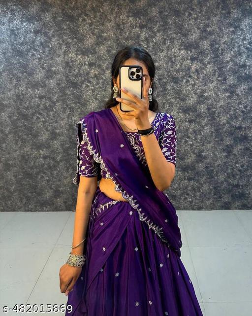 fancy work lehenga choli - ALL 4 YOU