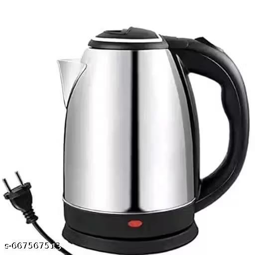 Revivo Electric Kettle/Kettle/Tea Kettle/Tea and Coffee Maker/Milk Boiler/Water Boiler/Tea Boiler/Coffee Boiler/Water Heater/Stainless Steel Kettle/1.5 Liter Stainless Steel with Auto Cut Off - REVIVO