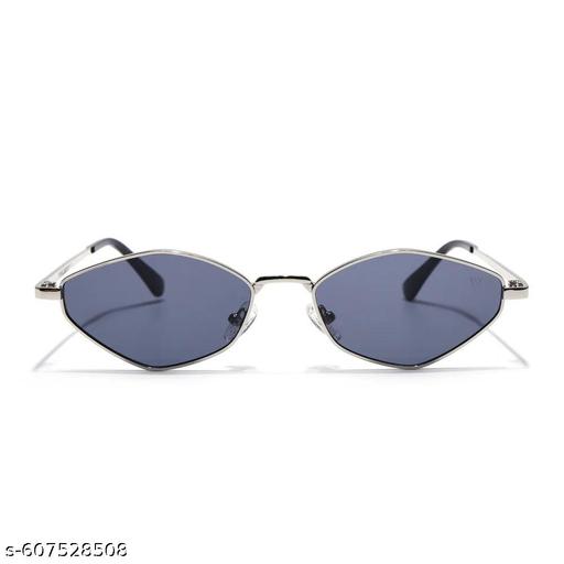 Trendy Celeb's Inspired Cat Eye Metal Sunglasses for Women Men Triangle Vintage Trendy Cool Sun Glasses  By Eyesace® - Zeyoria