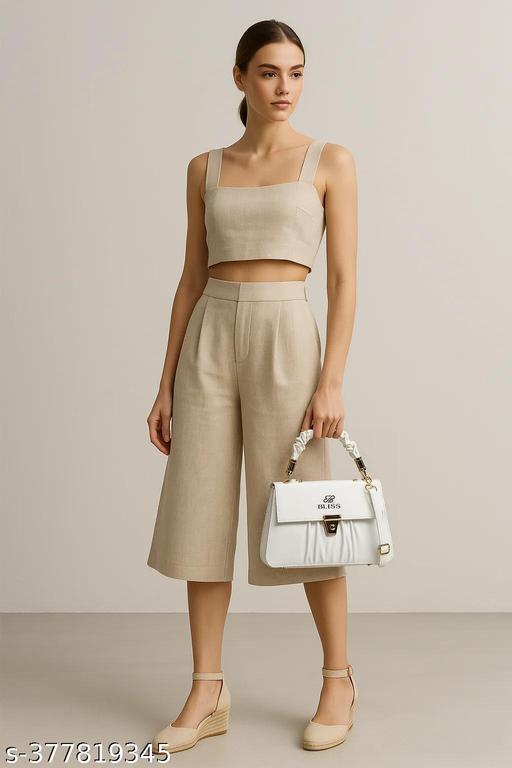 Graceful Stylish Slingbags  Luxury High Quality PU Leather Women Shoulder Bag (White) - Easylife