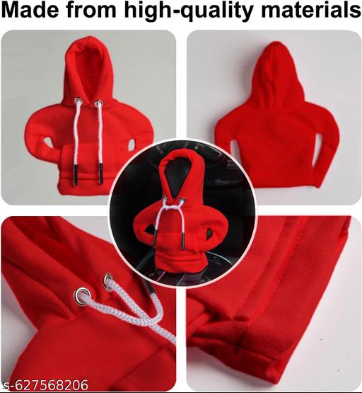 Gear Shift Hoodie,Shift Knob Hoodie,Gear Shift Cover,Funny Red Car Accessories,Automotive Decor and Interior（Red) (ALLDAY-PROVISION) - Easylife