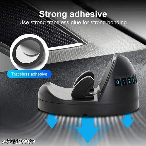 SUKH 360°Rotate Dashboard Cell Phone Holder, Car Phone Mount with Non-Slip Silicone ABS Dash Phone Holder for Car Compatible with iPhone, Samsung, Android Smartphones - Easylife