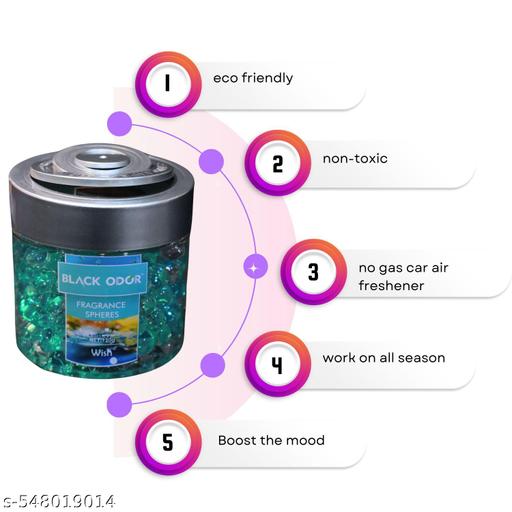 ENEMYT A8 SKY BLUE ODOR FRAGRANCE SPHERES Jelly Balls Air Freshener - Easylife