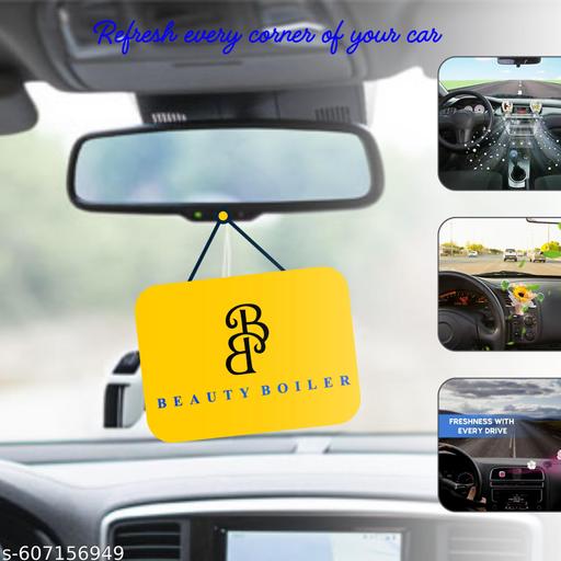 Beauty Boiler Car Air Freshener – Pack of 3 | Darbar, Oudh, Evergreen Air Freshener  | Long-Lasting & Refreshing Car Perfume - Easylife