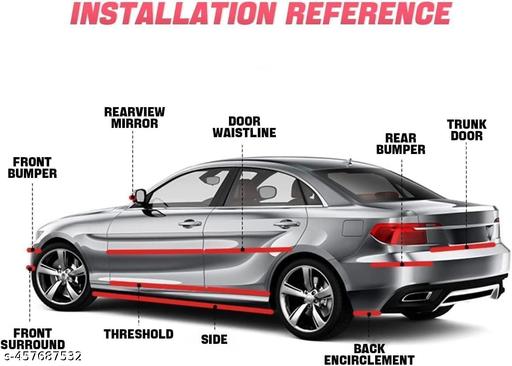 Car Door Edge Entry Guards, 5D Carbon Fiber Anti-Collision Protector Tape, Universal Self-Adhesive Auto Door Trim Strips Anti-Collision, Car Door Sill Protection Fits for Most Car (5m*5cm) - Easylife