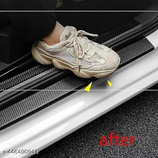 YAKHU THREAD Carbon Fibre High Gloss Anti Scratch Black Carbon Fiber Paint Protection Film Tape Ppf For Car Protection And Decoration - 2 Inches X 5 Meters - Easylife