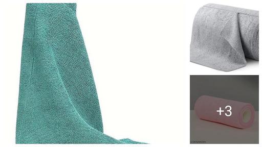 Cowox Microfiber Cleaning Cloth Roll, Tear Away Microfiber Kitchen Towels 20Pcs, Reusable Washable Rags, Scratch Free, Ultra Absorbent Dish Rags for Kitchen Car Drying Dishes (25X25, Multicolor)