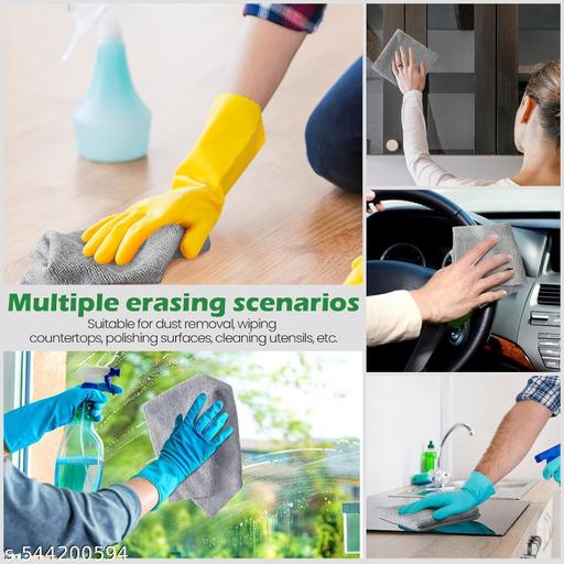 Cowox Microfiber Cleaning Cloth Roll, Tear Away Microfiber Kitchen Towels 20Pcs, Reusable Washable Rags, Scratch Free, Ultra Absorbent Dish Rags for Kitchen Car Drying Dishes (25X25, Multicolor) - FAAMIXMART