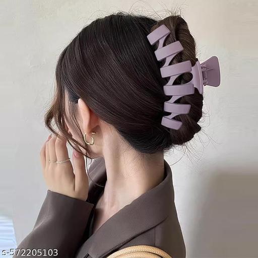 Hair claw matte big size clips claw for women and girls pack of 9 - Easylife