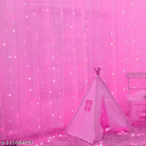 S K Traders String Lights - Pink (4 Piece) 51 Feet 60 Bulbs, ISI Certified Series / Fairy Light -Home Office Diwali Christmas Eid Decoration, Copper Wire Extra Bright, Water/ Shock/Weather Proof  - Easylife