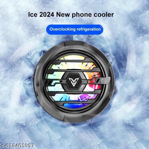 Super Cool Magnetic Mobile Cooling Pad Heatsink Thermal Self-Adhesive Plate to Unleash Mobile Gaming and Live Stream Enhanced Heat Dissipation with Vapor Chamber Technology for Magnetic/Back Clip Phone Radiator | With Removable Clips Clamps - Easylife