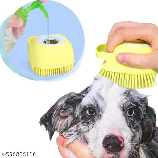 ( PACK OF 3 ) 3 In1 Steamy Cat Brush Rechargeable Cat Brush With Spray Dog Brush Self Cleaning Steam Cat Brush Multifunctional Cat Grooming Brush For Massages,Treatments, Eliminate Flying Hair & Silicone Dispenser Brush Soft Silicone & Pet Hair Removal Gloves - Easylife