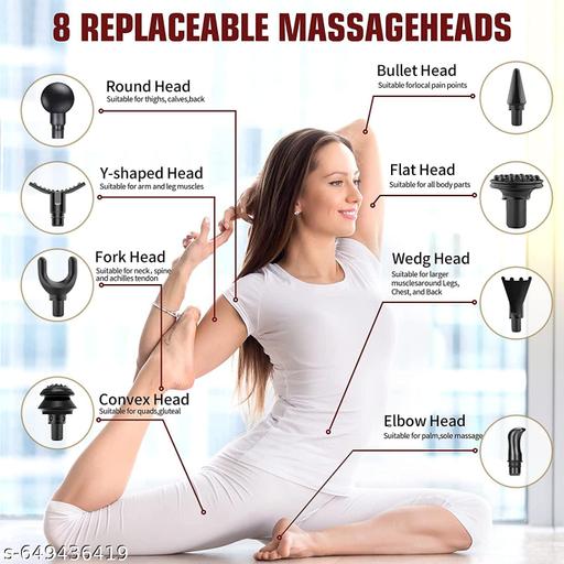 Deep Tissue 32 Speed Massage Gun, 8 Attachments, Type-C Charging, Full - Easylife