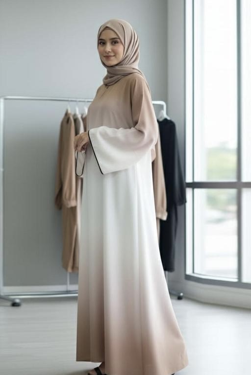 Printed Abaya For Women Elegant Modest Wear Burqa Islamic Naqab Fashion  - Zeyoria